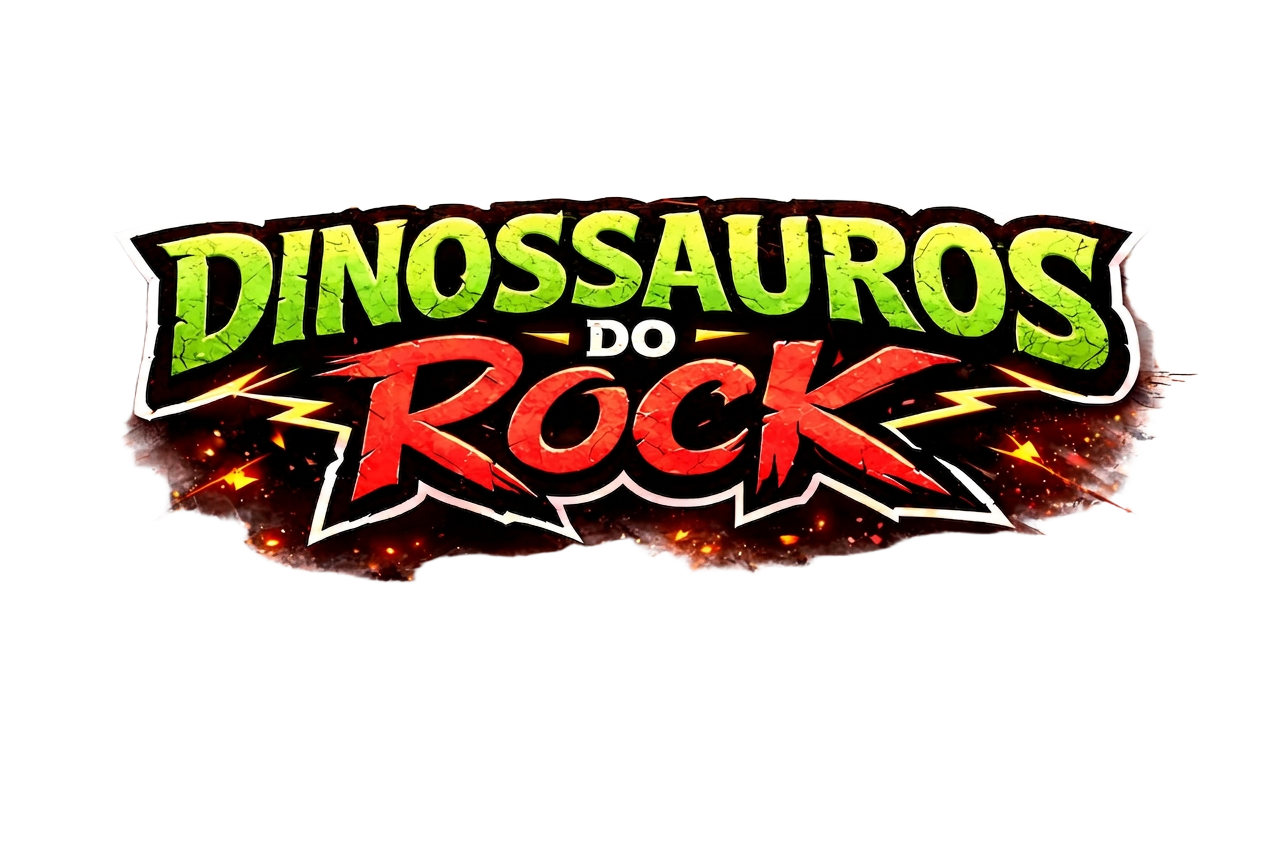 Logotipo Dinossauros do Rock